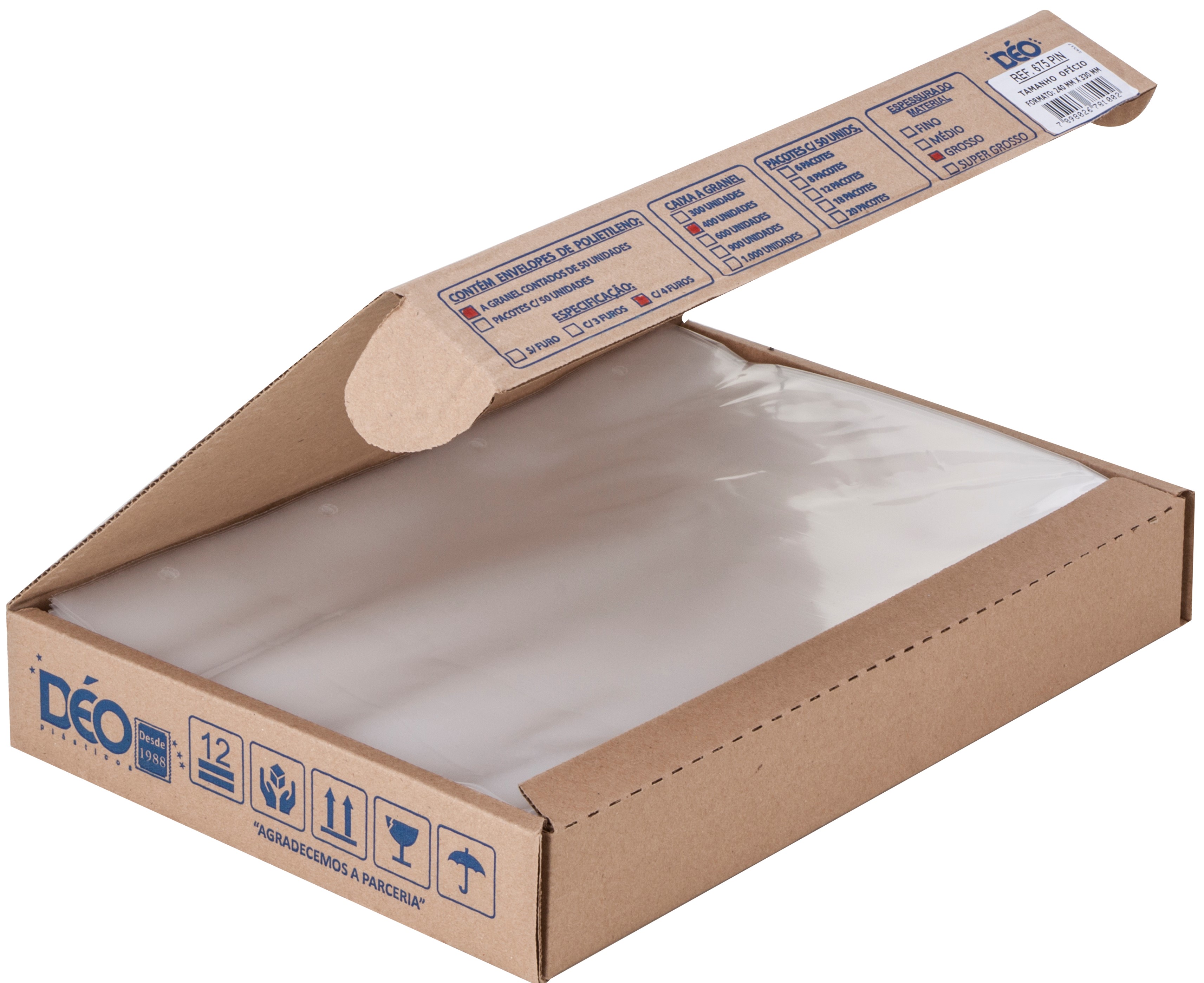 Envelope Polietileno A4 Super Grosso com ...